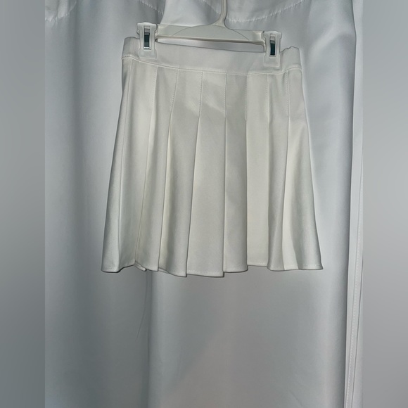 Womens High Waisted Pleated Tennis Skirt A-Line with Lining Shorts- UNWORN SMALL - Picture 1 of 1